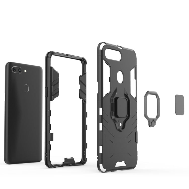 Custodia protettiva OPPO R15 Pro con anello magnetico