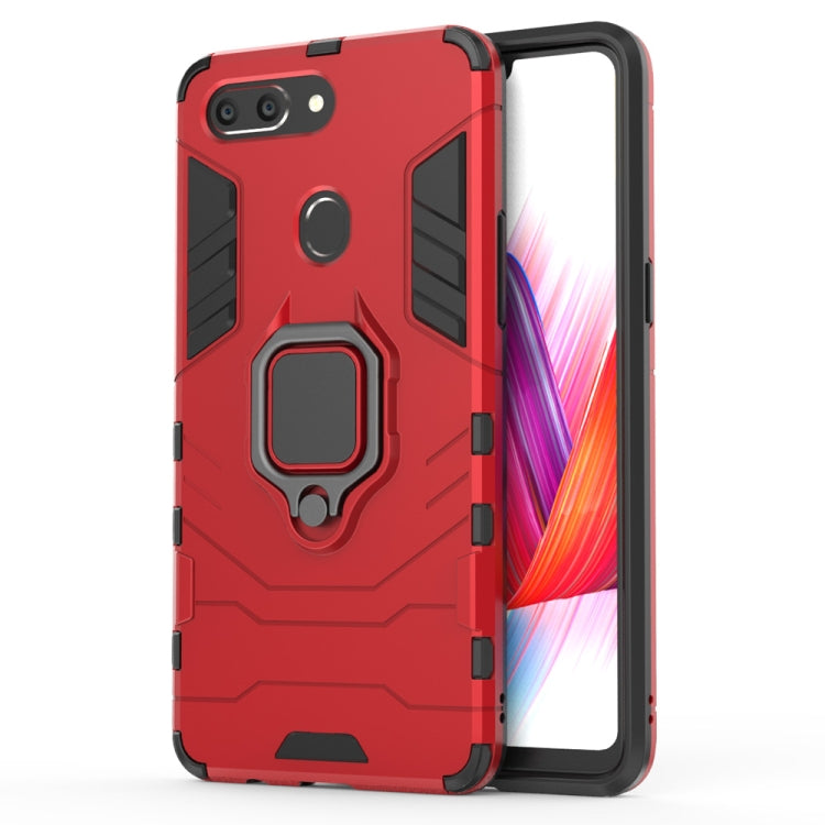 Custodia protettiva OPPO R15 Pro con anello magnetico