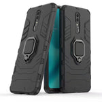 Custodia antiurto PC TPU con anello magnetico OPPO F11