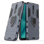 Custodia antiurto PC TPU con anello magnetico OPPO F11
