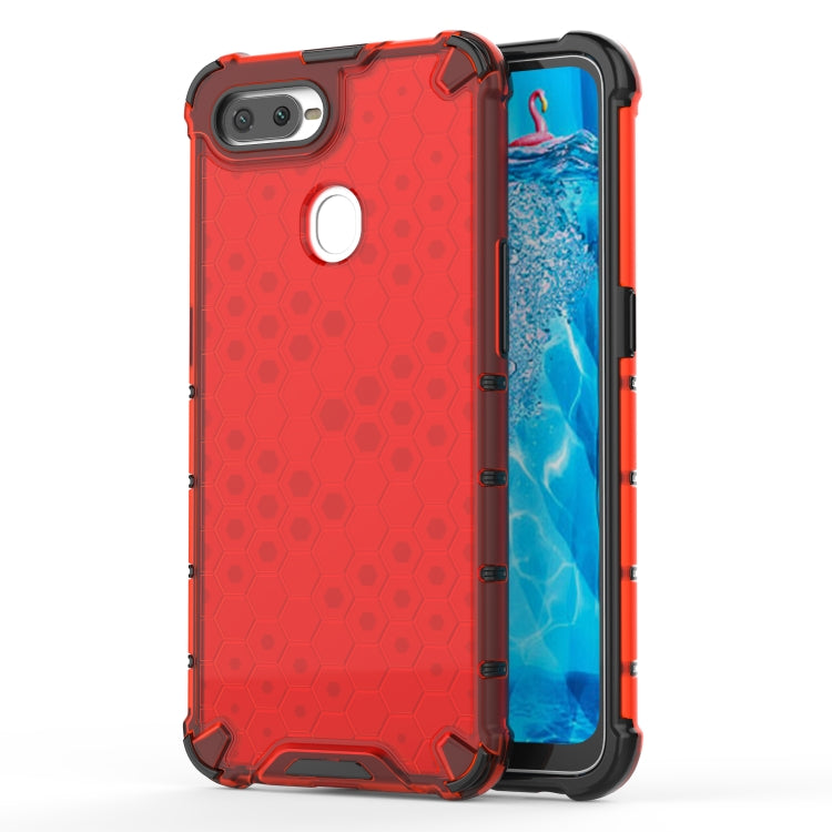 Custodia antiurto TPU a nido d'ape per OPPO F9