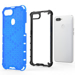 Custodia antiurto TPU a nido d'ape per OPPO F9