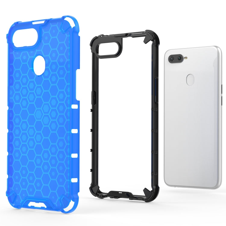 Custodia antiurto TPU a nido d'ape per OPPO F9