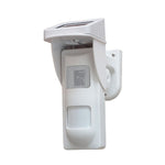 Sensore movimento PIR solare con sistema sonoro e flash LED