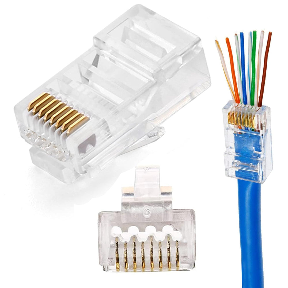 Plug RJ45 cat6 non schermato - confezione da 100