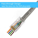 Plug RJ45 cat6 non schermato - confezione da 100 8055598010018 P004