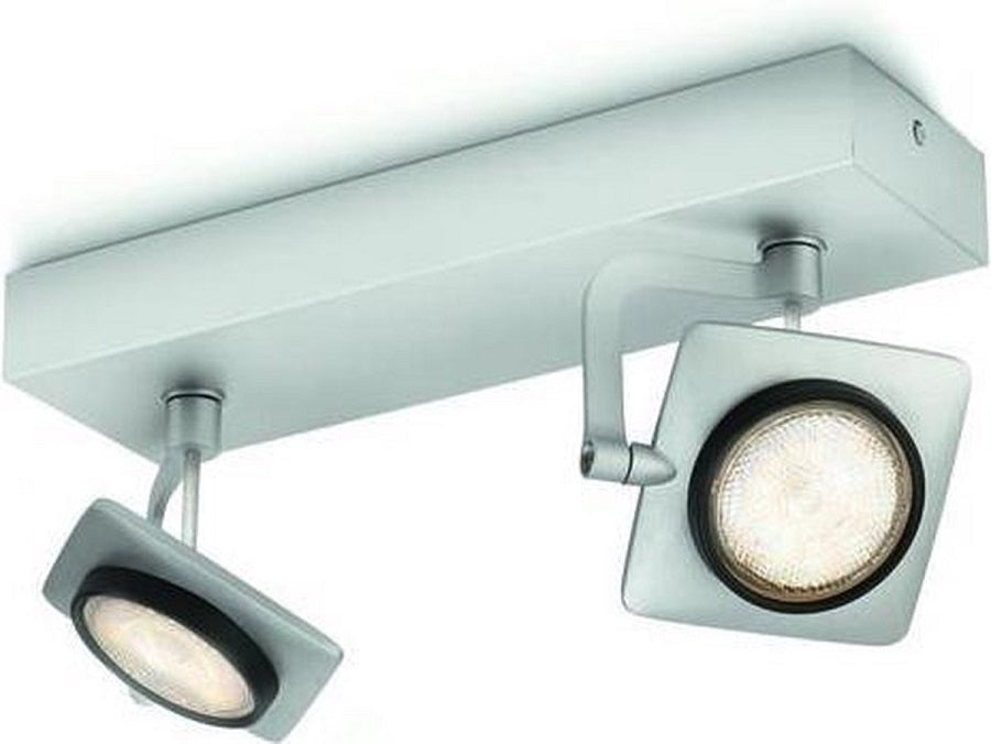 Lampada da parete dimmerabile 2200k-2700k 2x4.5W 1000lm Philips