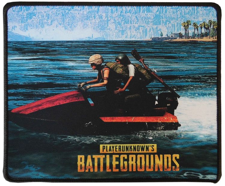 Tappetino Mouse 25x21 cm PlayerUnknown's Battlegrounds Personaggi su motoscafo