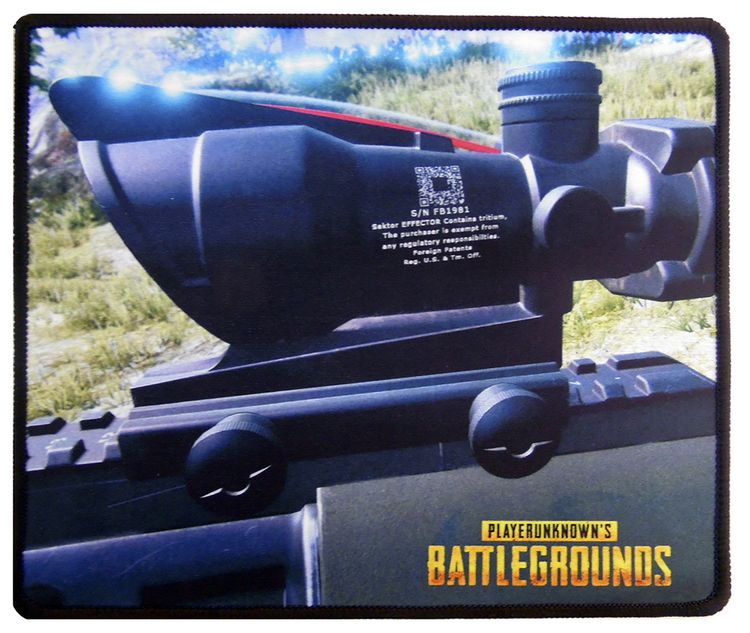 Tappetino Mouse 25x21 cm PlayerUnknown's Battlegrounds Mirino telescopico