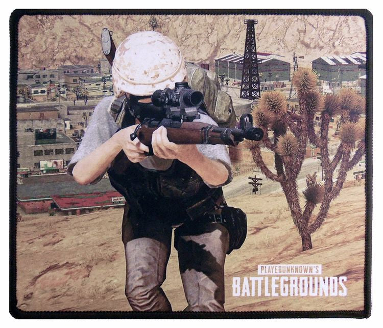 Tappetino Mouse 25x21 cm PlayerUnknown's Battlegrounds Personaggio che mira