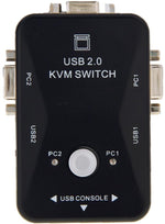 Switch KVM 2 porte USB 2.0 connettori USB/VGA  KVM21UA P1389