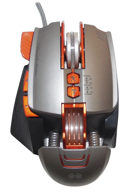 Mouse gaming filare con regolazione peso e 7 tasti