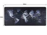 Tappetino per mouse 80x30cm "Mappa globale" 06206 5907451330159 P1400