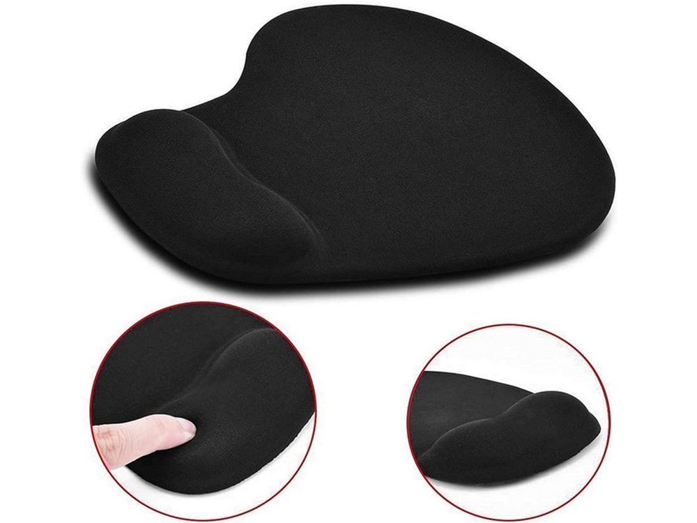 ​Tappetino per mouse con poggia polso in memory gel 06303 5907451351925 P1453
