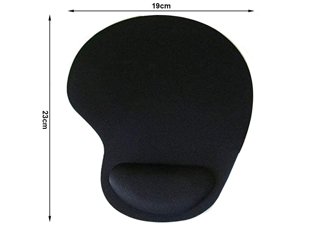 ​Tappetino per mouse con poggia polso in memory gel 06303 5907451351925 P1453