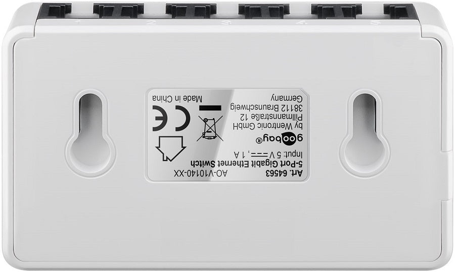 Switch di rete Gigabit Ethernet a 5 porte 4040849645631 64563 P1456