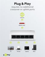 Switch di rete Gigabit Ethernet a 5 porte 4040849645631 64563 P1456