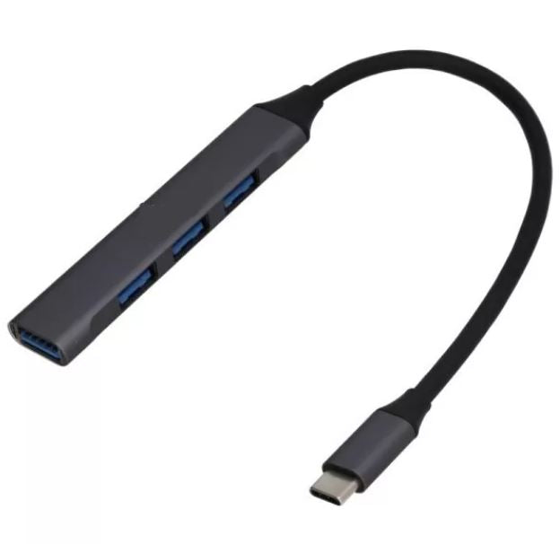 Hub USB slim type C 4xUSB 3.0 6920160001201 LE-120 P228