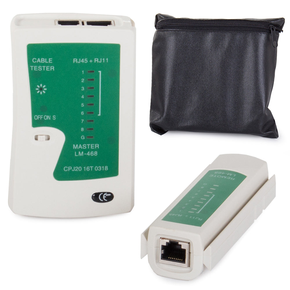 Tester di rete RJ45 e RJ11 11249 5907451321515 P350