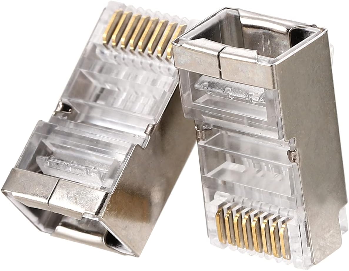 Plug RJ45 Cat.6 schermato - confezione da 100 8055598010001 P512