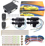 Kit universale chiusura centralizzata per auto con telecomandi - 4 porte