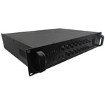 Amplificatore audio USB/Bluetooth/FM 6 canali 70V/100V/16 Ohm 120W SP313Amplificatore audio USB/Bluetooth/FM 6 canali 70V/100V/16 Ohm 120W SP313