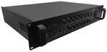 Amplificatore audio USB/Bluetooth/FM 6 canali 70V/100V/16 Ohm 150W PA-150