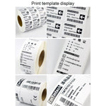 Adesivo in carta per etichette 30 x 50 mm 5000 pezzi