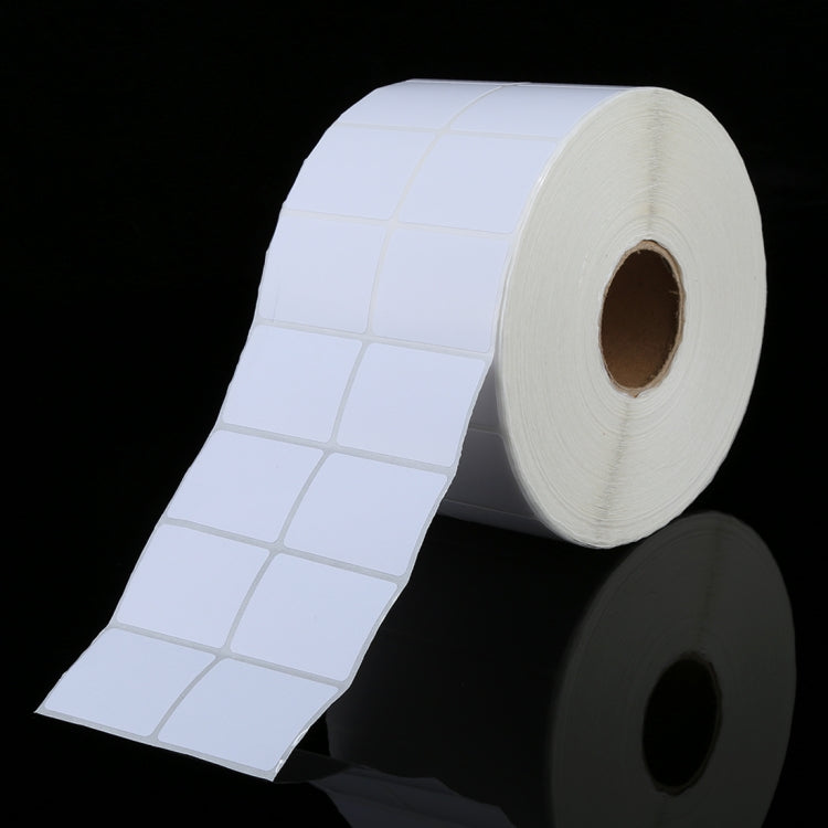 Adesivo in carta per stampante per etichette con nastro carbone, dimensioni: 30 mm x 40 mm (5000 etichette), 30x40mm