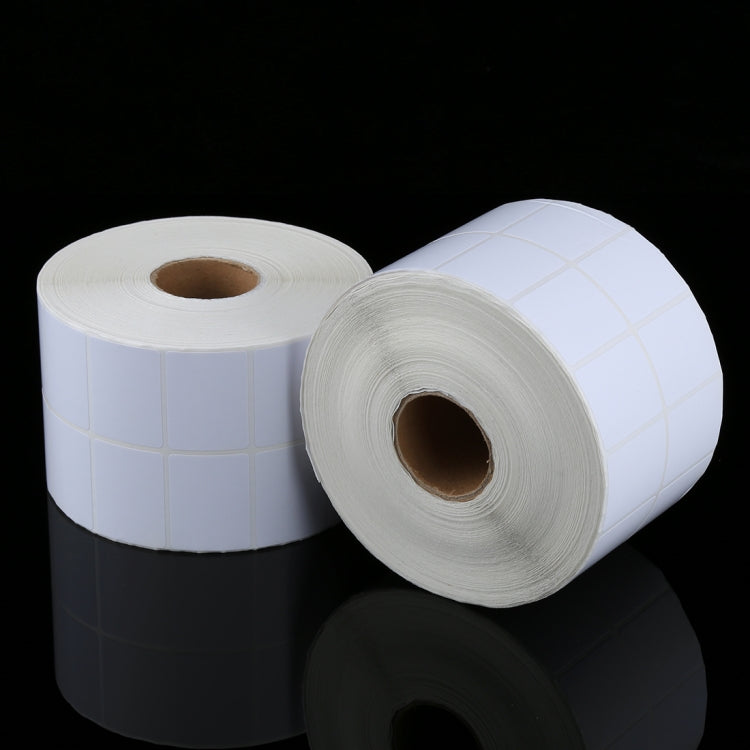 Adesivo in carta per stampante per etichette con nastro carbone, dimensioni: 30 mm x 40 mm (5000 etichette), 30x40mm
