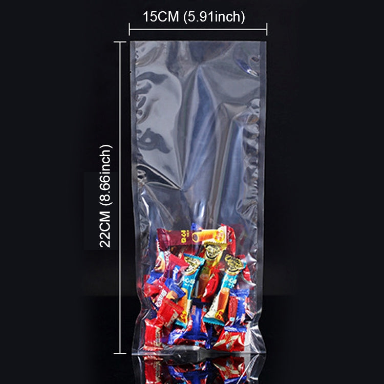 Sacchetti sottovuoto per alimenti 22x15 cm trasparenti