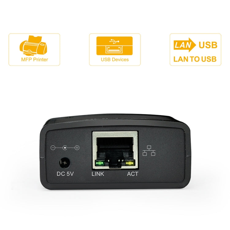 WAVLINK USB 2.0 Network Server, Euro Plug