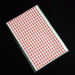 Etichetta di rilavorazione adesiva per rilavorazione a freccia autoadesiva a forma di rettangolo da 20 pezzi, Rectangle Shape