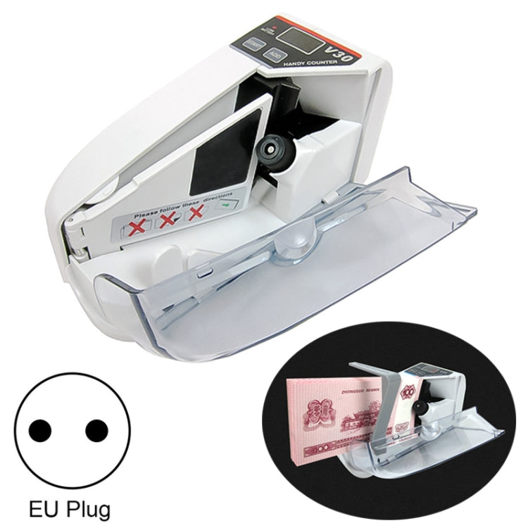 V30 Mini Contasoldi portatile multibanconota con spina EU