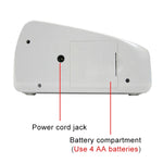 V30 Mini Contasoldi portatile multibanconota per conteggio banconote, spina europea, EU Plug