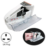V30 Mini Contasoldi portatile multibanconota per conteggio banconote, presa UK, UK Plug