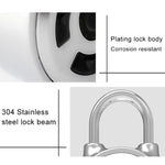 Sblocco remoto con lucchetto con password intelligente Bluetooth per iOS / Android, DM-1