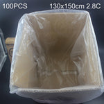 Busta imballaggio plastica PE 130x150 cm 2.8C 100 pezzi