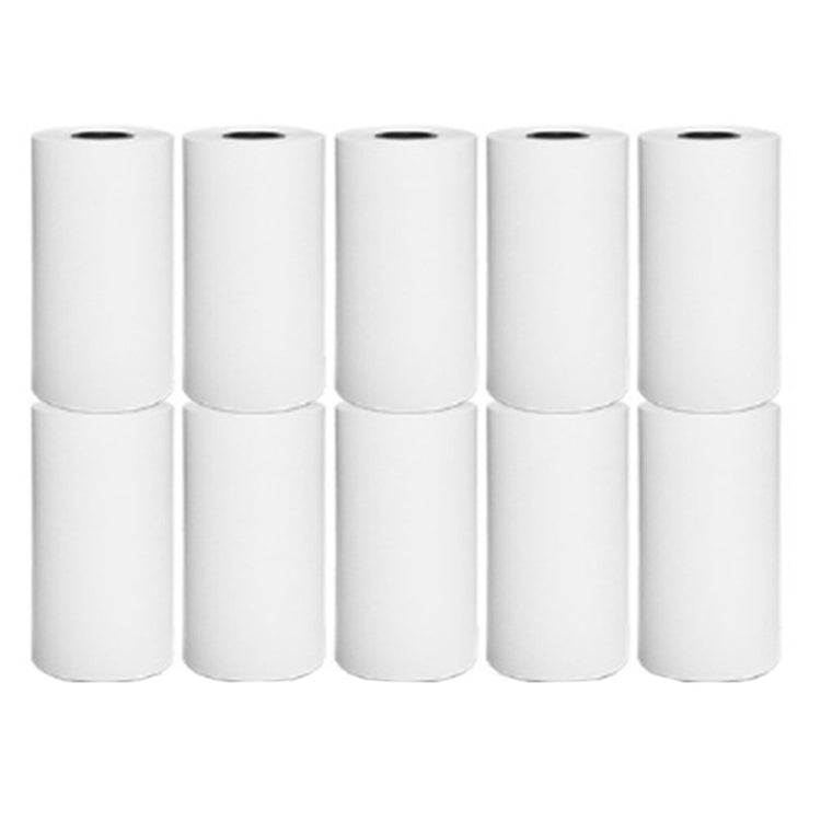 Adesivo in carta per stampante termica da 10 pezzi, dimensioni: 57 x 25 mm, 57 x 25 mm Thermal Label