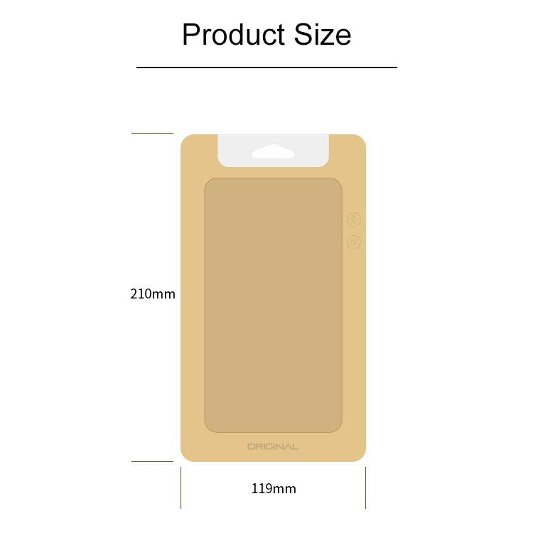 Confezione 50 custodie cellulare carta kraft iPhone 5,5"