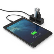 ORICO W5P-U3-30 HUB desktop USB 3.0 a 4 porte con cavo micro USB da 30 cm Alimentatore, W5P-U3-30 Black, W5P-U3-30 White