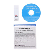 Adattatore wireless WiFi USB 802.11ac con supporto dual-band da 2,4 GHz/5 GHz