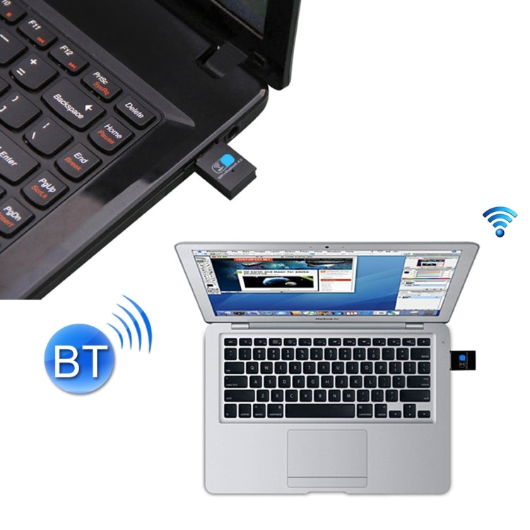 Adattatore wireless WiFi USB Bluetooth 4.0 2 in 1 + 150 Mbps 2,4 GHz