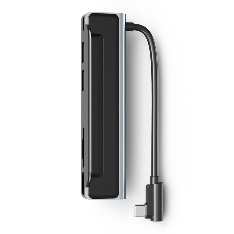 Hub docking station 6 in 1 USB-C con HDMI 4K e slot SD/TF