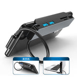 Hub docking station 6 in 1 USB-C con HDMI 4K e slot SD/TF