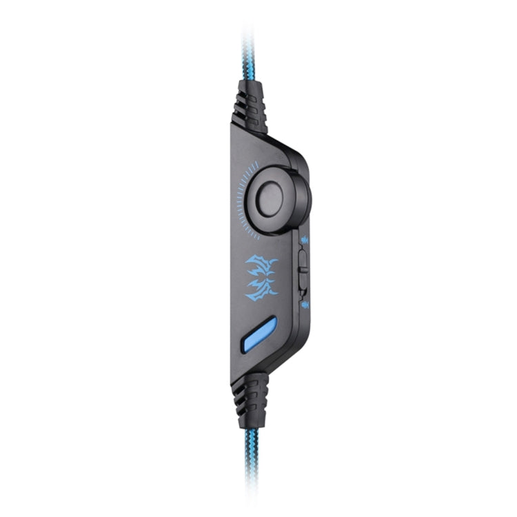 KOTION EACH G9000 Cuffie da gioco da 3,5 mm Cuffie con microfono Fascia per capelli con luce LED per laptop/tablet/telefoni cellulari, Lunghezza cavo: circa 2,2 m, G9000