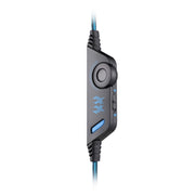 KOTION EACH G9000 Cuffie da gioco da 3,5 mm Cuffie con microfono Fascia per capelli con luce LED per laptop/tablet/telefoni cellulari, Lunghezza cavo: circa 2,2 m, G9000