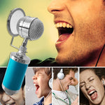 Microfono a condensatore 3000 Home KTV con filtro pop