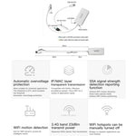 VONETS VAP11G-500S CPE ad alta potenza 20dbm Mini WiFi 300Mbps Bridge Ripetitore WiFi Ripetitore di segnale, Wireless esterno punto a punto, Nessun ostacolo, VAP11G-500