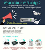VONETS VAR11N-300 Mini ripetitore WiFi 300Mbps, router e bridge, supporto 802.11N, VAR11N-300